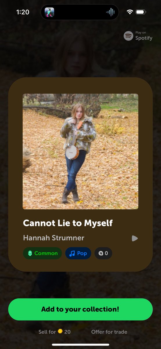 justsciencenjh's tweet image. First @hannahstrumner song on soundmap!