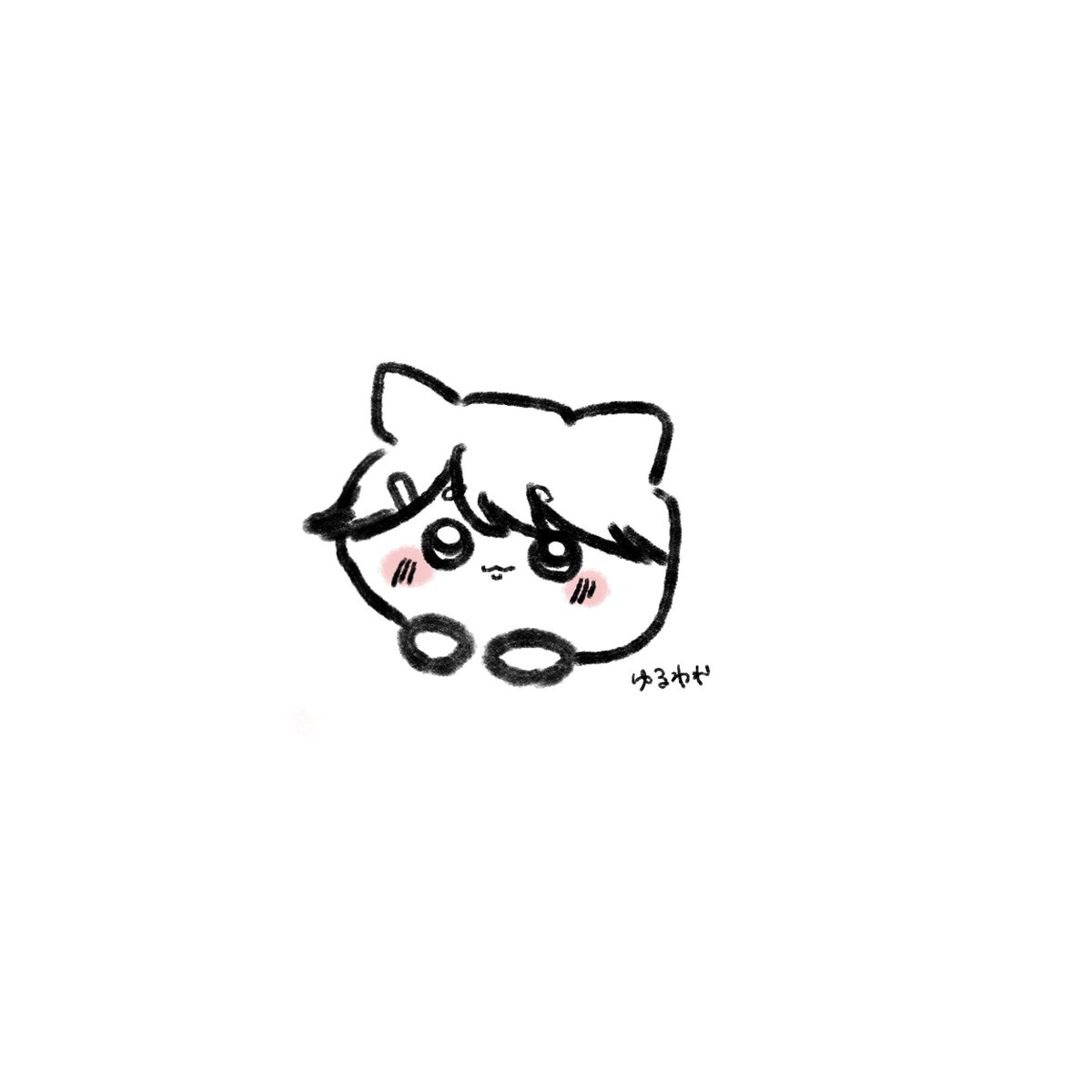 Nemui_picture's tweet photo. ハチワレになっちゃったゆるひさん https://t.co/mklchj24Ui