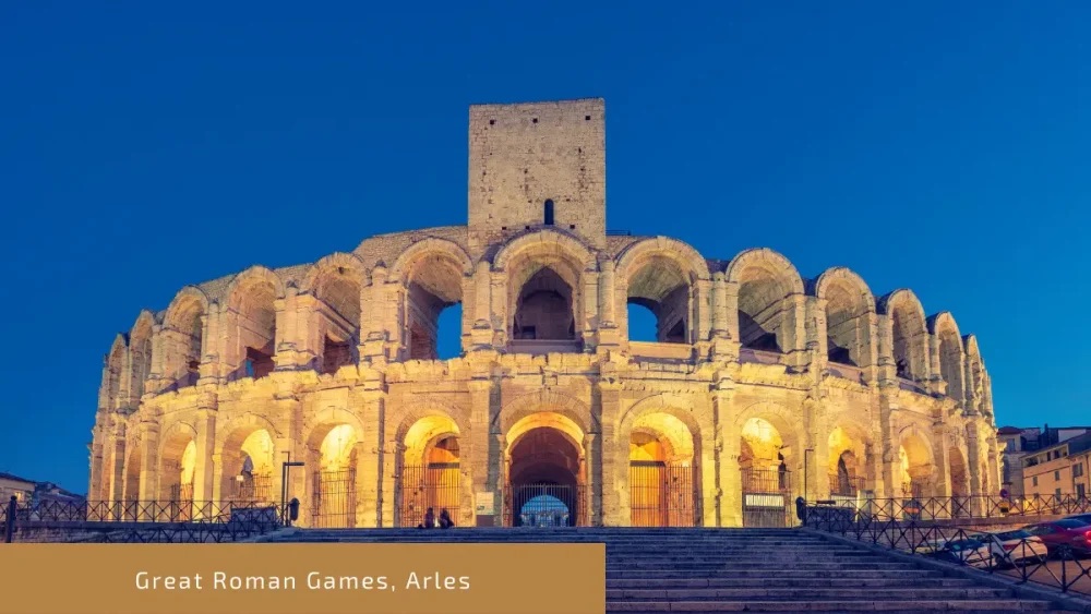 Move over Paris, Arles is host to the Great Roman Games every year!

Each edition celebrates Julius Caesar's conquest of Rome with two days of Roman-themed entertainment in the arena.  

Experience it from a boating holiday next year: french-waterways.com/best-festivals…