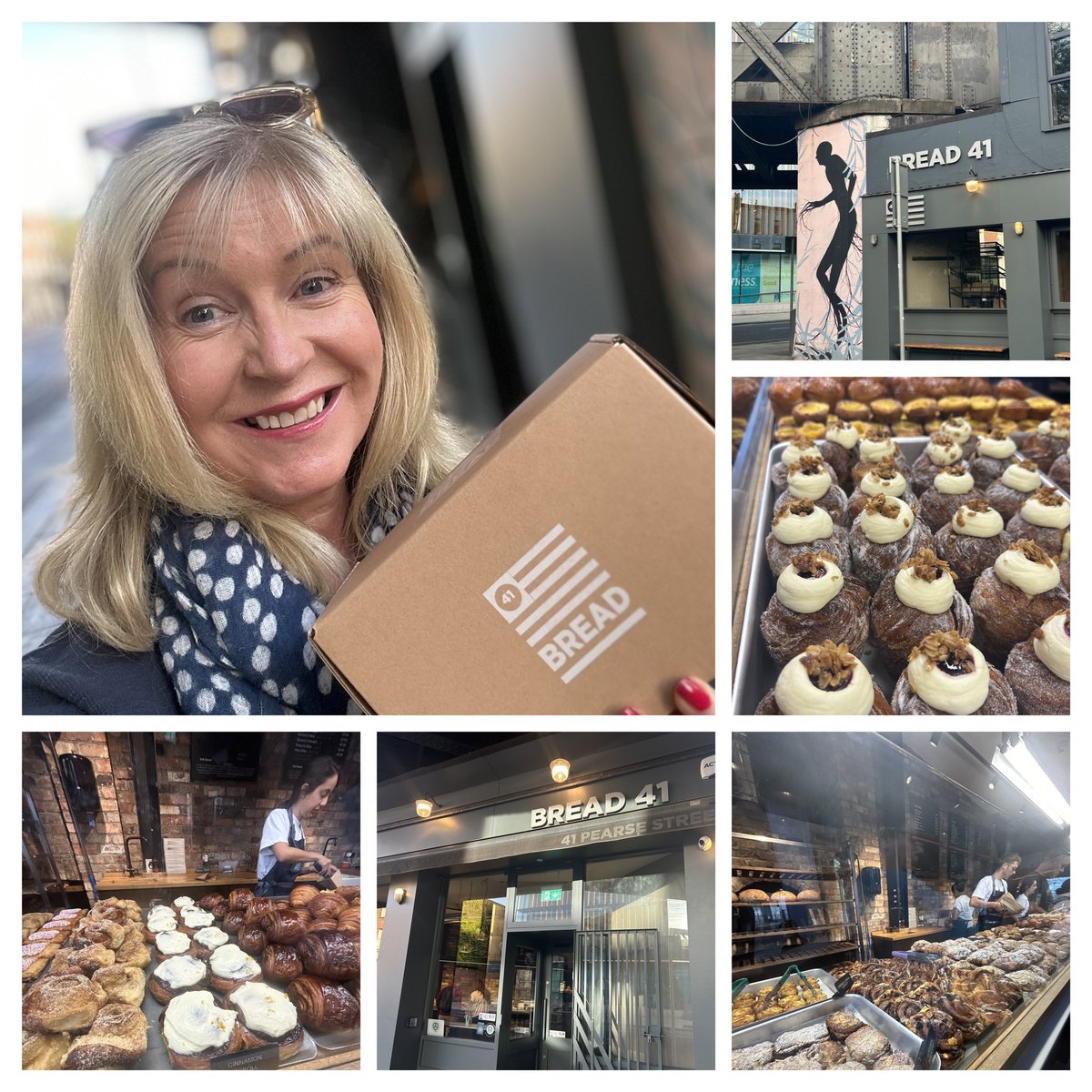 DeirdreGiblin1's tweet photo. Love is … getting up early on a Sunday morning to buy your son cruffins from #Bread41 before he heads off to work ❤️ https://t.co/5LK1wirtSf