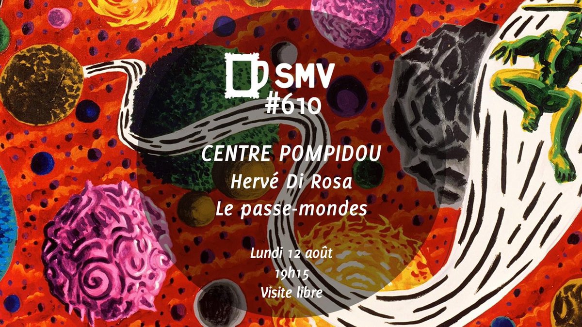 [On en parle] Le 11 août 2011, j'inventais avec <a href="/krismkrolls/">Kristel Fauconnet</a> le concept « Un Soir, un Musée, un Verre » : une visite culturelle en soirée, suivie d'un verre ou d'un dîner convivial. Une belle aventure commençait.
Le  #SMV610 aura lieu le 12 août au <a href="/CentrePompidou/">Centre Pompidou</a> 
#SoifdeCulture