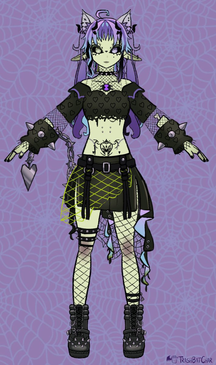 pixi_meat's tweet photo. @Skawtzilla Ref by #TrashBatChar  hehehe hype! https://t.co/ambakR34rP