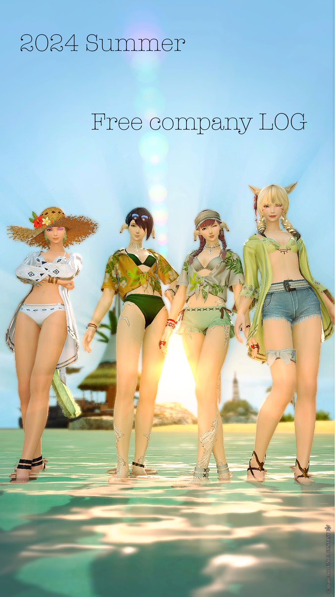 RiroChocolate's tweet photo. コスタにて
今年は新作水着なかったの残念
#FF14 #FCLOG #Yojimbo https://t.co/RAM6p8hSBD