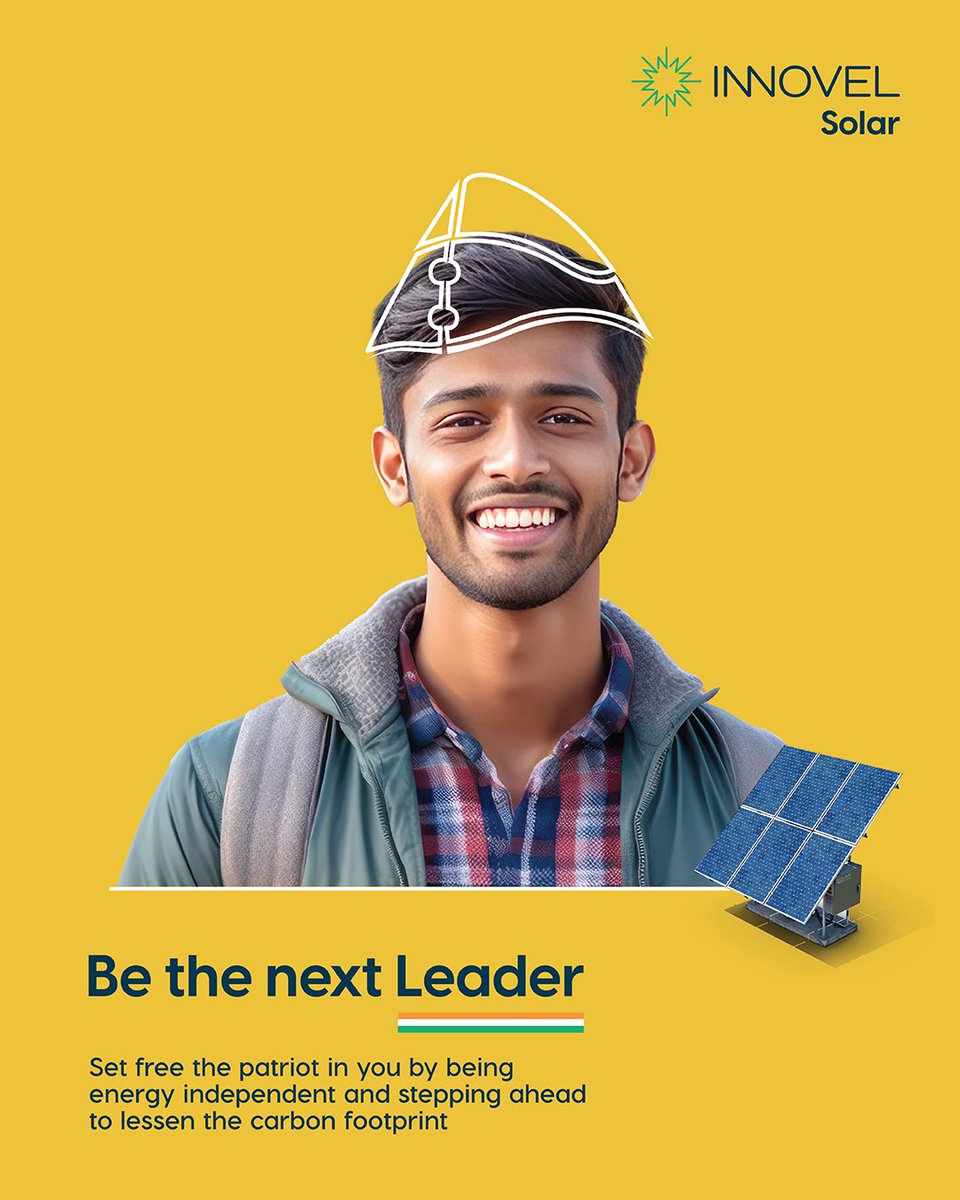 innovelenergy's tweet image. Chained by the worries of hefty electricity bills? Free yourself from financial stress and enjoy true independence with solar energy. @PMSuryaGhar #solarsystem #solarpowerplant #solarpowerinstallation #solarpanels #pmsolarscheme #pmsolarrooftop #solarpergolas #solarenergy