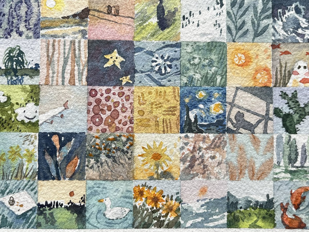 เสร็จแย้ว ถอนหายใจเฮือก นั่งทำมา 1 อาทิตย์ แท่บหมดพลัง แต่พองานเสร็จแล้วใจฟูเลย 🤍🎨