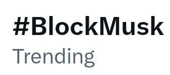 Come on Britain, let's show <a href="/elonmusk/">Elon Musk</a> that we reject his toxicity and his division. 

#BlockMusk