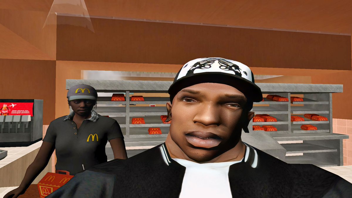 I asked shawty at McDonald's for extra sauce, she actin like I asked for some pu$$y. $CJ