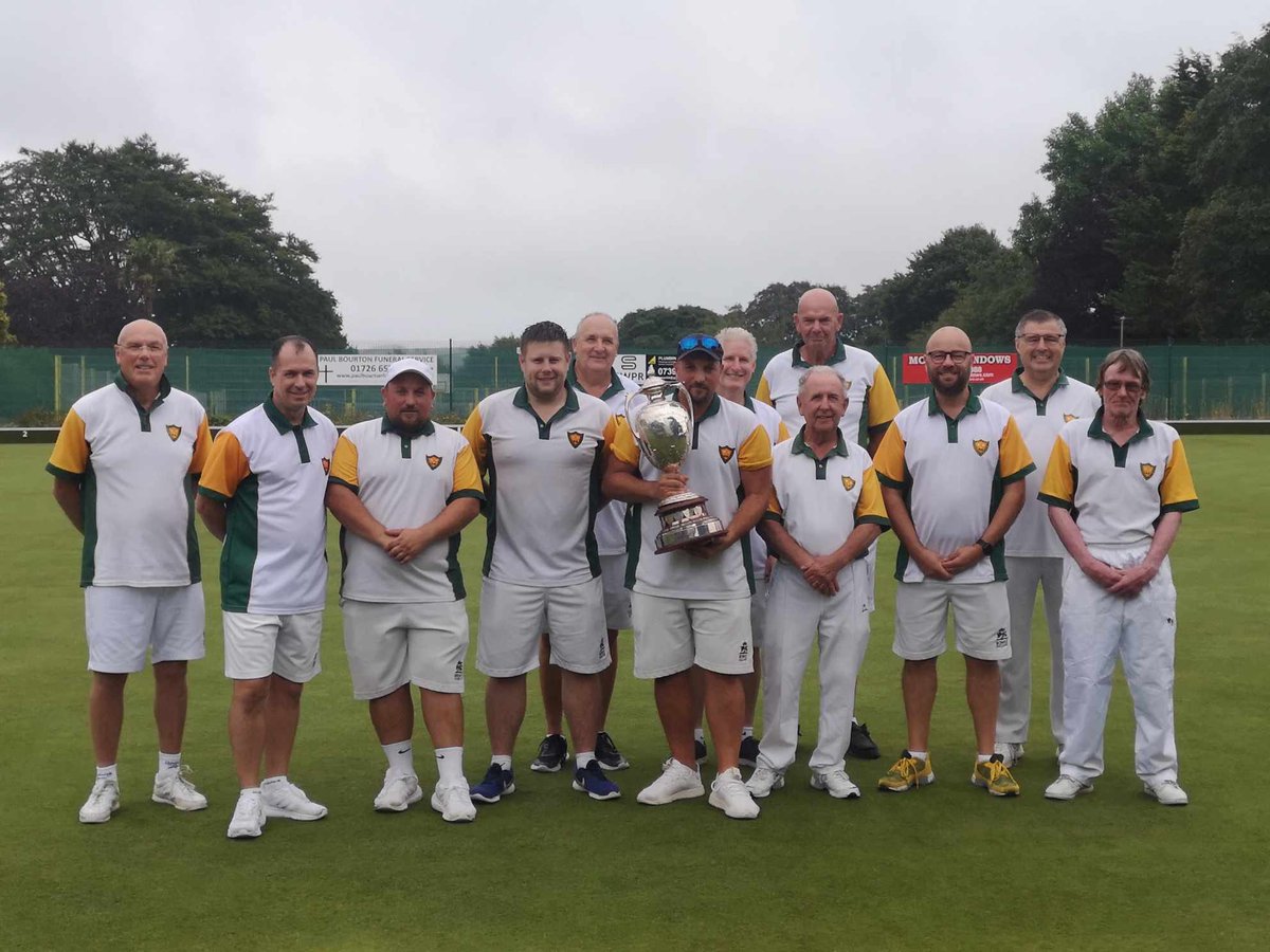We are County Men’s Champions! Well done you Hillbillies 👌💚💛 #playbowls #hillbillies