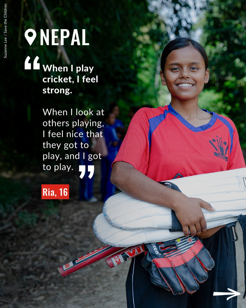 SavetheChildren's tweet photo. Every Olympian began as a passionate child focused on developing their skill. 🤸🏅

At Save the Children we support a child’s physical and mental journey by creating spaces around the world where they harness their inner and outer strength. 💪

 #Olympics2024 https://t.co/kkGolJtukq
