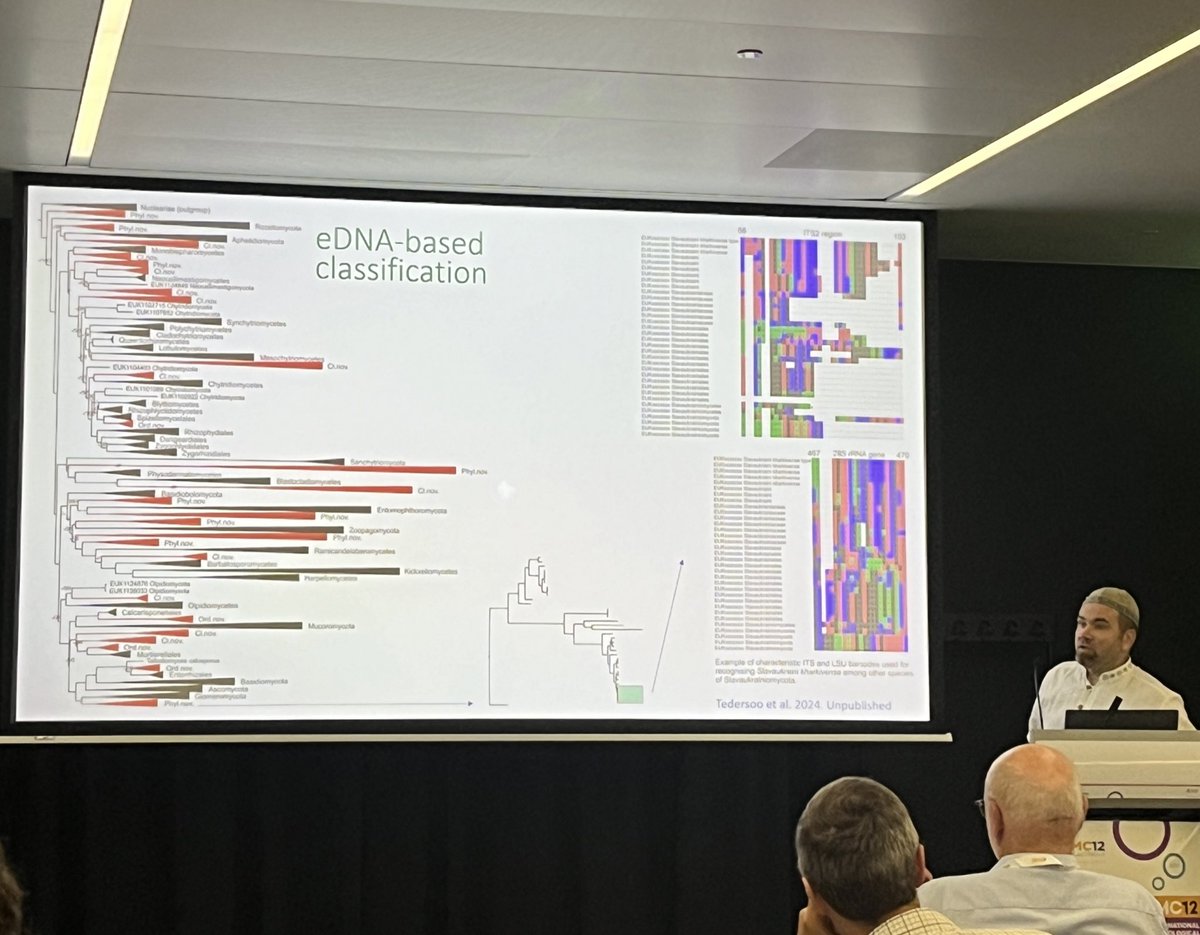 Kadri Runnel (@kadrirunnel) on Twitter photo The #IMC12, a huge mycology congress has started in Maastricht, Holland. Here <a href="/tedersoo/">Leho Tedersoo</a> presents a new eDNA-based fungal phylum that is called Slavaukraini. Love the statement! The #IMC12, a huge mycology congress has started in Maastricht, Holland. Here <a href="/tedersoo/">Leho Tedersoo</a> presents a new eDNA-based fungal phylum that is called Slavaukraini. Love the statement!