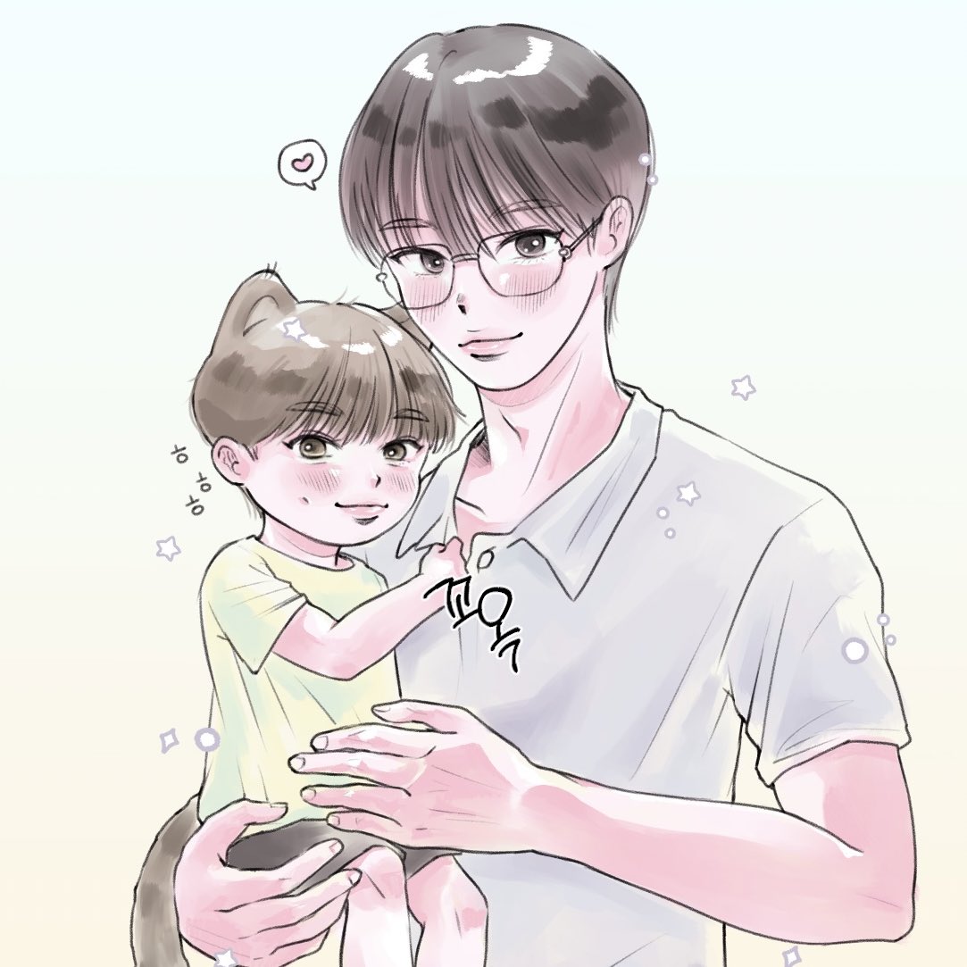 잰냥이랑 김집사 ｡˚🐾₊˚
아가 냥이 얼른 형아만큼 무럭무럭 자라라🐈

#재도 #jaedo