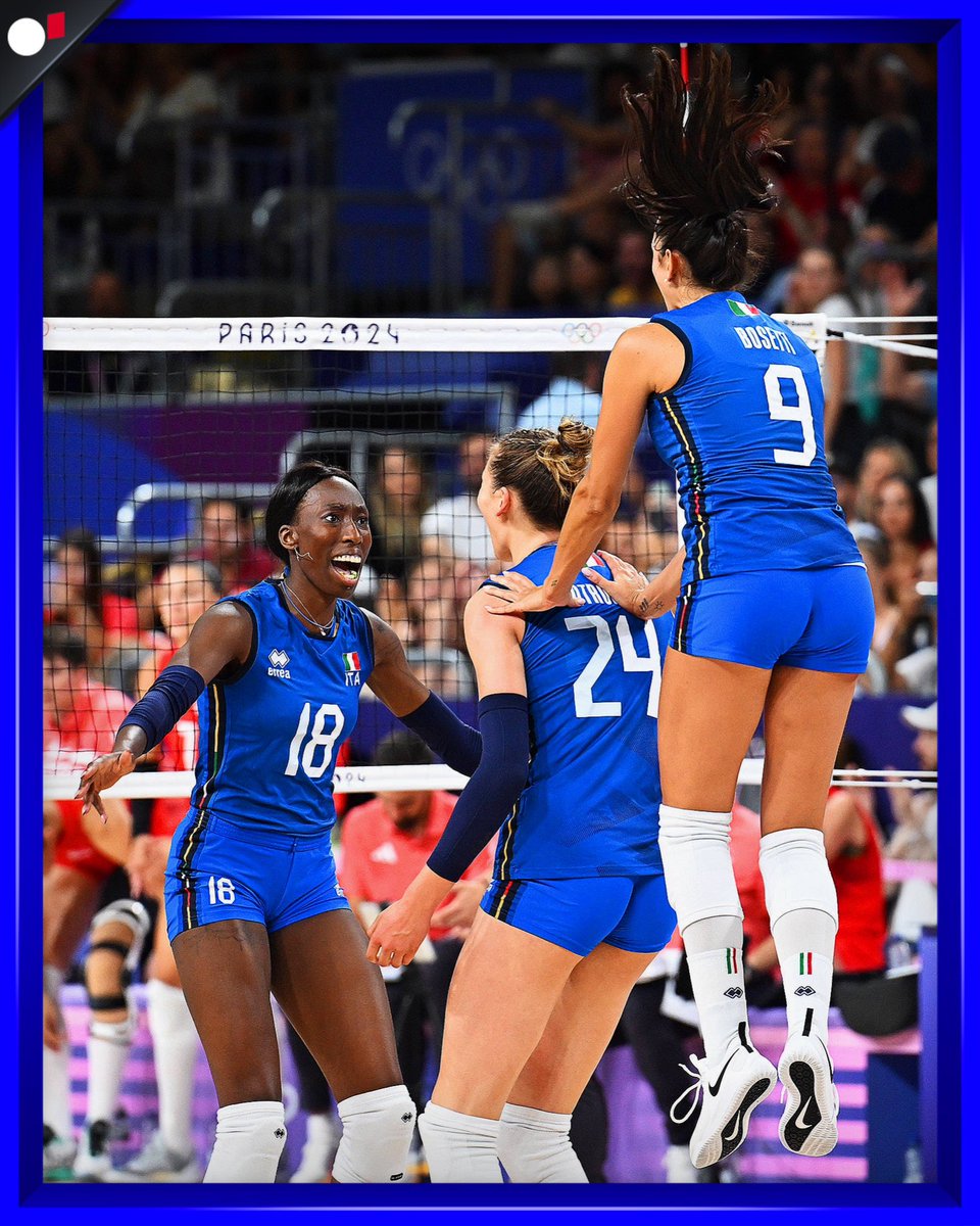 CB_Ignoranza's tweet image. Siamo sul tetto del mondo.
Le ragazze della pallavolo ci hanno regalato un sogno, dominando contro gli Stati Uniti in finale e facendoci chiudere queste Olimpiadi con una MEDAGLIA D’ORO 🥇 

Grazie ragazze 💙🇮🇹

#Italia #Paris2024