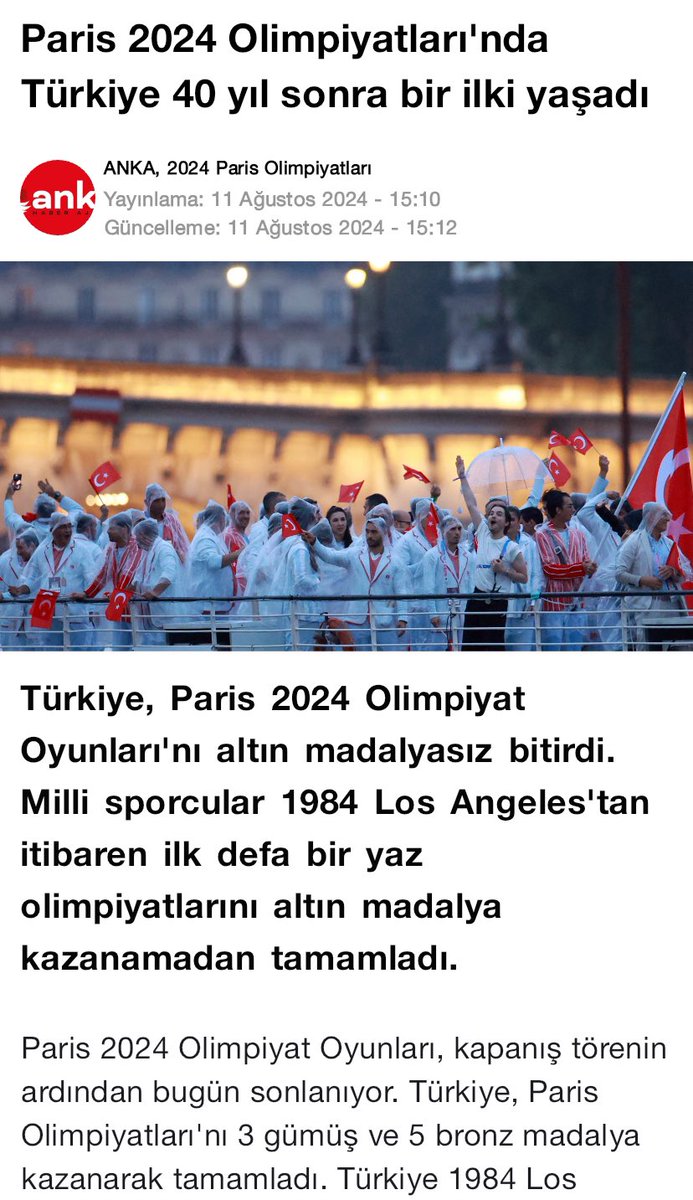 Olimpiyatlara en çok sporcuyu biz gönderdik diyen Ali Koç.
Sıfır altın madalyanın da havasını atmaya çalışsana…

#Galatasaray #fb