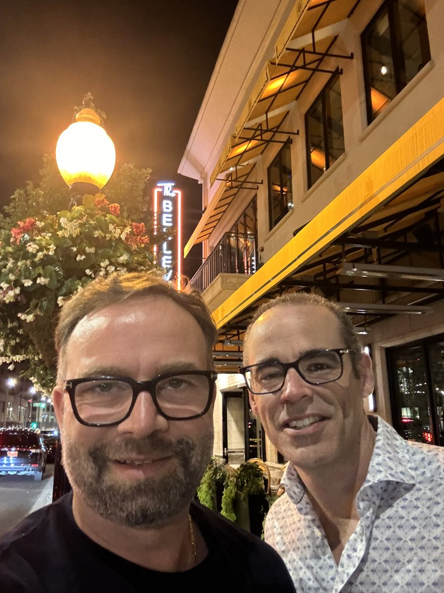 Nader Dahdaleh (@naderdahdaleh) on Twitter photo Yearly rituals: My brother Brian Dlouhy <a href="/thebraindocMD/">Brian Dlouhy MD</a> in chi town for the Lam skull base course = catching up + midnight selfie in front of our fav spot Bellevue (prev Tavern on Rush) Yearly rituals: My brother Brian Dlouhy <a href="/thebraindocMD/">Brian Dlouhy MD</a> in chi town for the Lam skull base course = catching up + midnight selfie in front of our fav spot Bellevue (prev Tavern on Rush)
