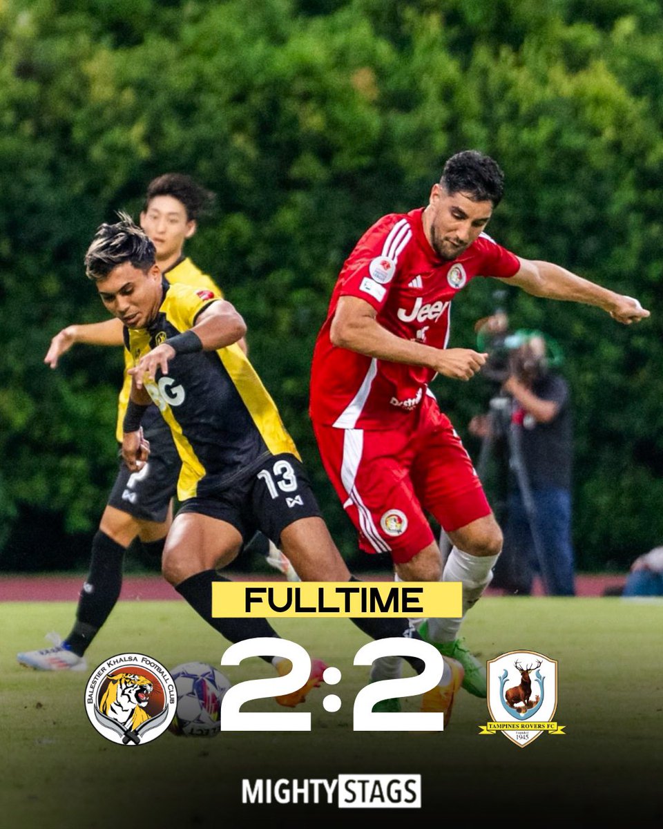 It ends level #BGTR #bgtampinesrovers #mightystags #SPL