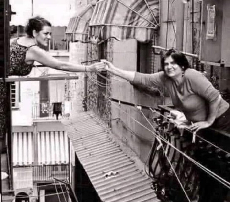 <a href="/MattWallace888/">Matt Wallace</a> "I heard my mother asking the neighbors for salt." But we had salt in the house. I asked her why she was asking the neighbors for salt. And she answered me: —Because our neighbors don't have a lot of money and often they ask us for something.
From time to time, I also ask them