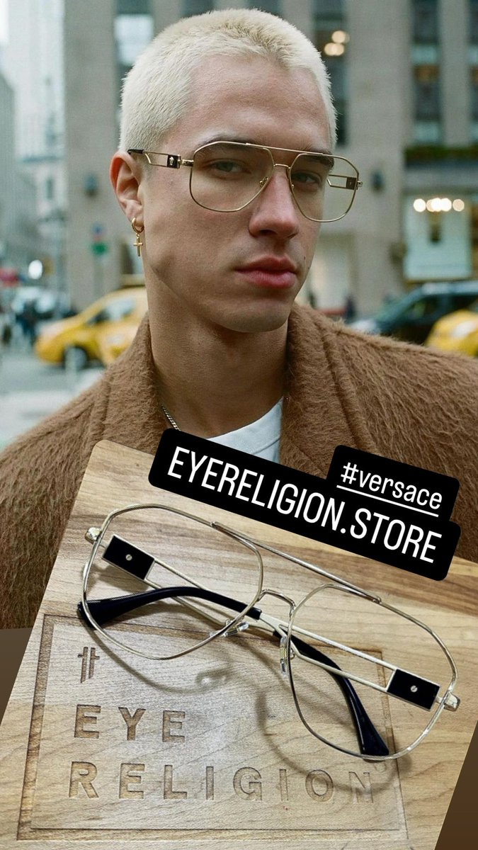 Versace eyewear available here : eyereligion.store/Versace_1287_O…