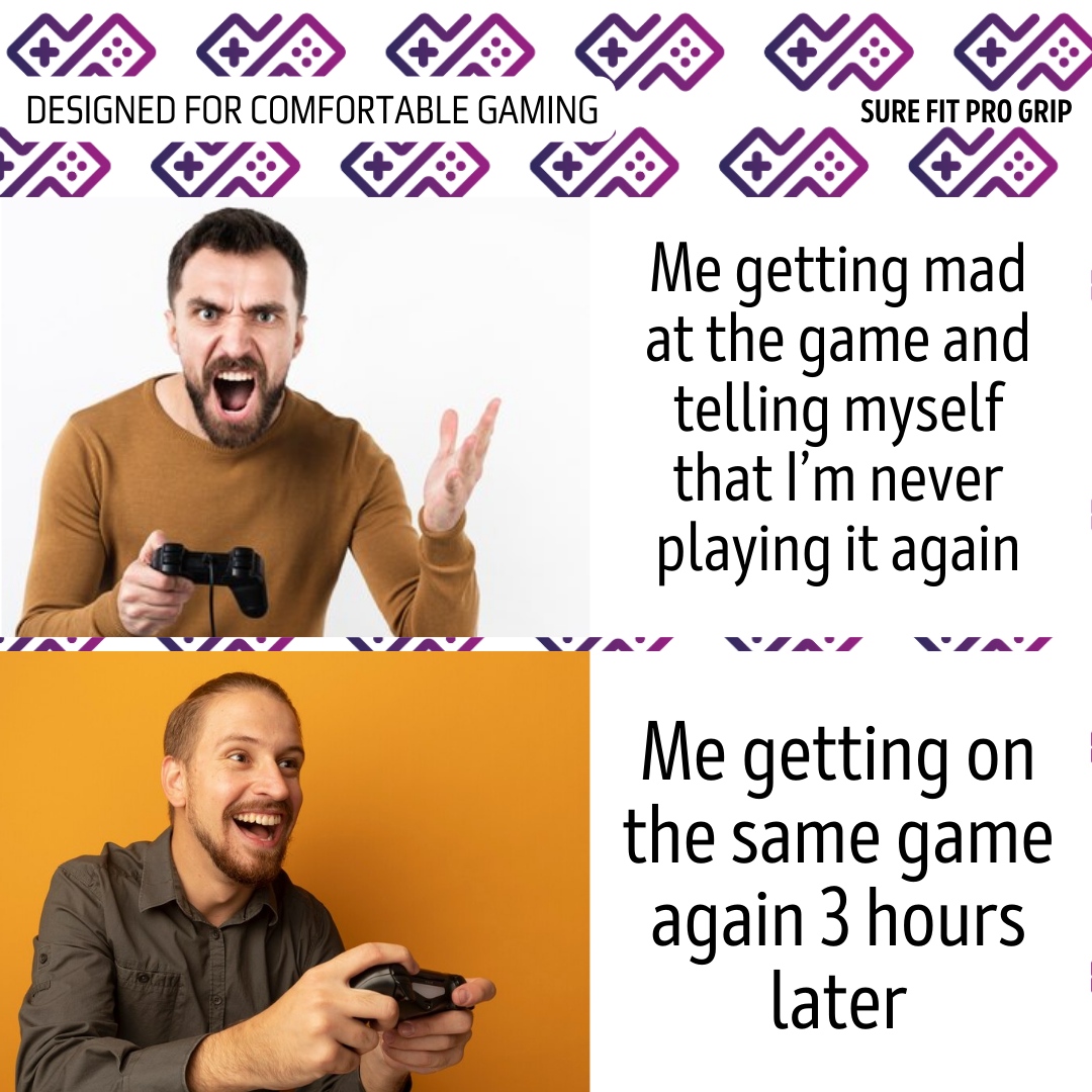 surefitprogrip's tweet image. Don&apos;t get mad at the game. Enhance your gaming experience!

We can picture #ComfortableGaming for all Americans!

Investing in the #SureFitProGrip is not only a wise decision for your health but also the key to unlocking your gaming potential. With its ergonomic design, pressu...