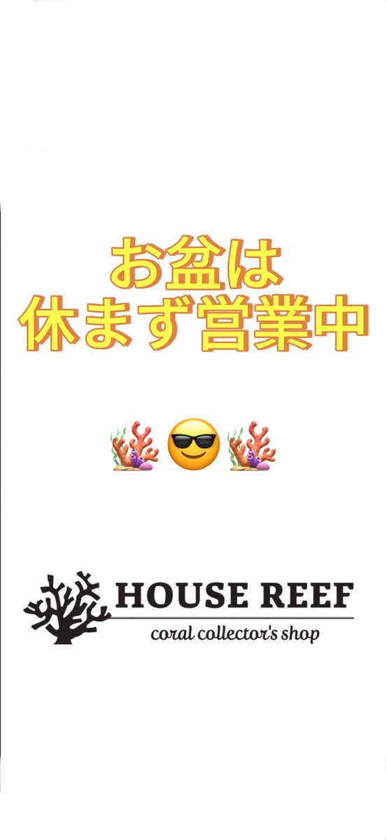 明日、月曜も営業してます🈺