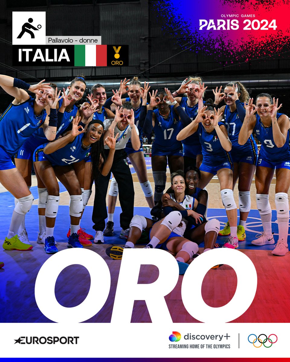 Alla faccia di Vannacci 
#italvolley #Paris2024 #volleyball