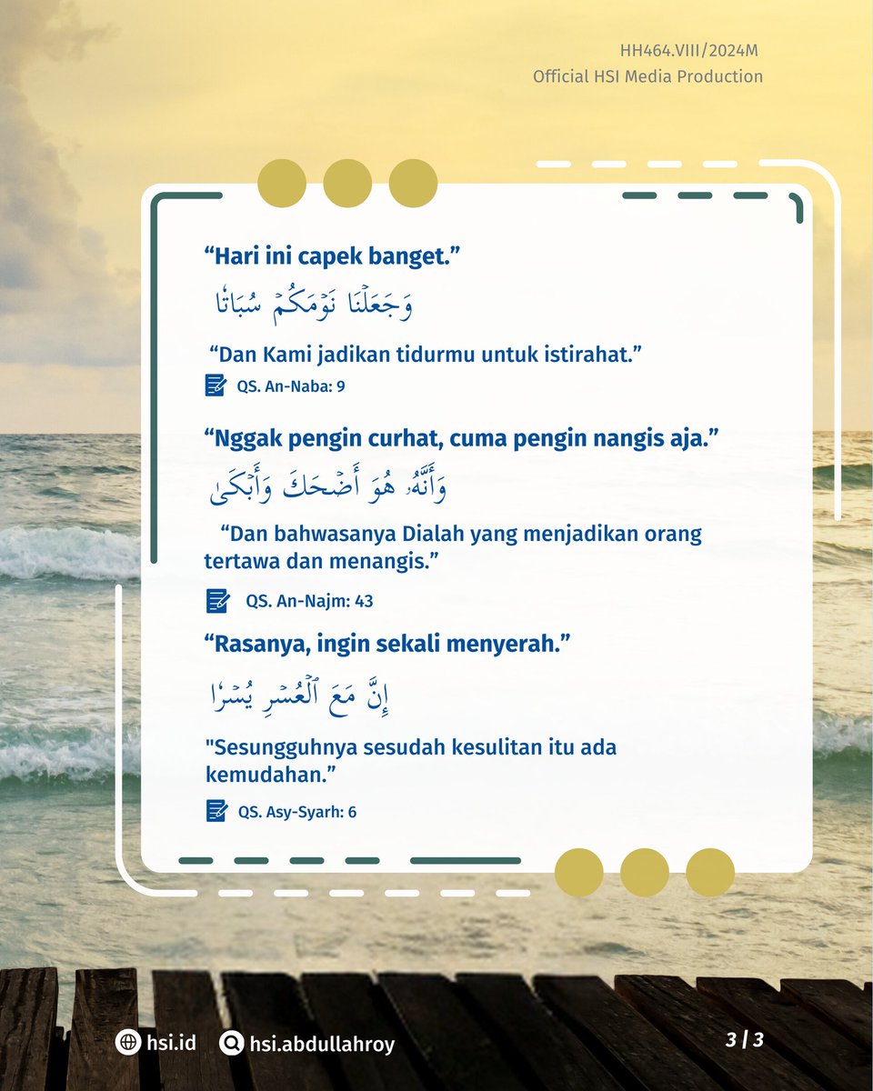 Jawaban-jawaban atas keresahanmu 👇🏻