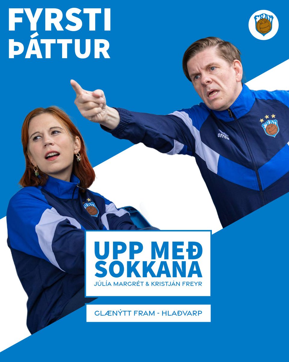 Frábær fyrsti þáttur nýs hlaðvarps sem endurspeglar Fram og fólkið sem lifir og starfar innan þess félags. 🎧🎤💙♥️
Gjörið svo vel! 🧦👏🥳🎉
Spotify: open.spotify.com/show/3QaorH4Mu…
Youtu: youtu.be/xNz7BT-mFV4
⚪🔵⚽🥳🎉👏🎧🎤💪