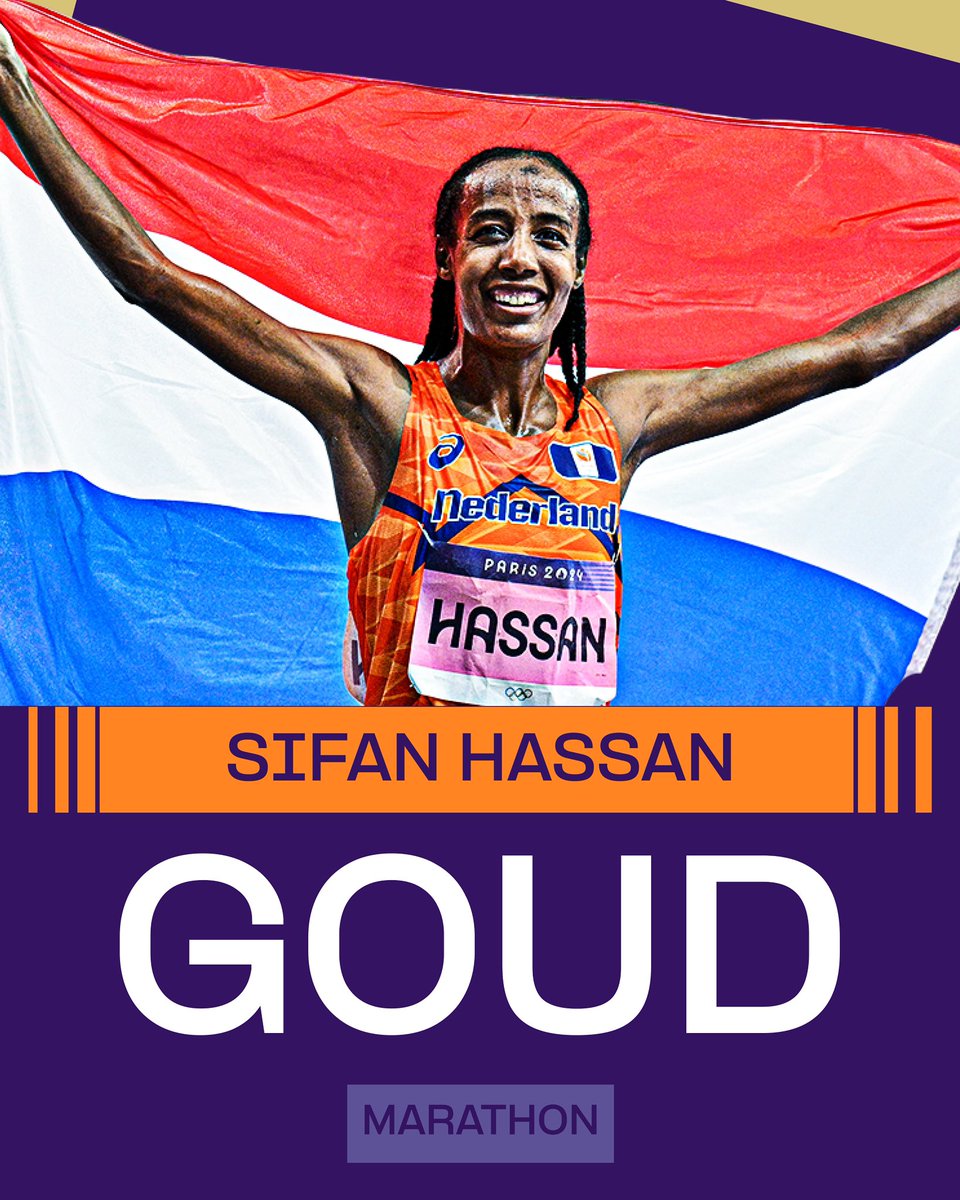 Een van de grootste atleten van Nederland ooit. In de categorie Johan Cruyff 
Sifan Hassan kwam als vijftienjarig meisje alleen naar Nederland waar ze asiel kreeg.
Steek die maar in jullie racistische kont Wilders, Faber.