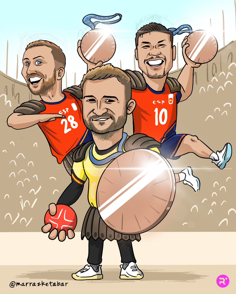 🥉 𝐋𝐨𝐬 𝐇𝐢𝐬𝐩𝐚𝐧𝐨𝐬 𝐬𝐨𝐧 𝐝𝐞 𝐛𝐫𝐨𝐧𝐜𝐞.

Confiábamos en vosotros y no nos habéis decepcionado.

España de balonmano se impone a Eslovenia en un partido muy igualado. 

❤️ Es increíble lo que habéis hecho.