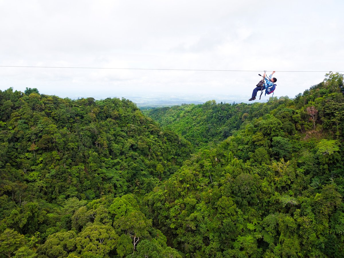 KM_Jessica_Soho's tweet photo. 11-anyos na estudyante mula Negros Occidental, para makapasok sa eskuwelahan, kinakailangang sumakay… ng zipline?! #KMJS https://t.co/ylQYLOrjuK