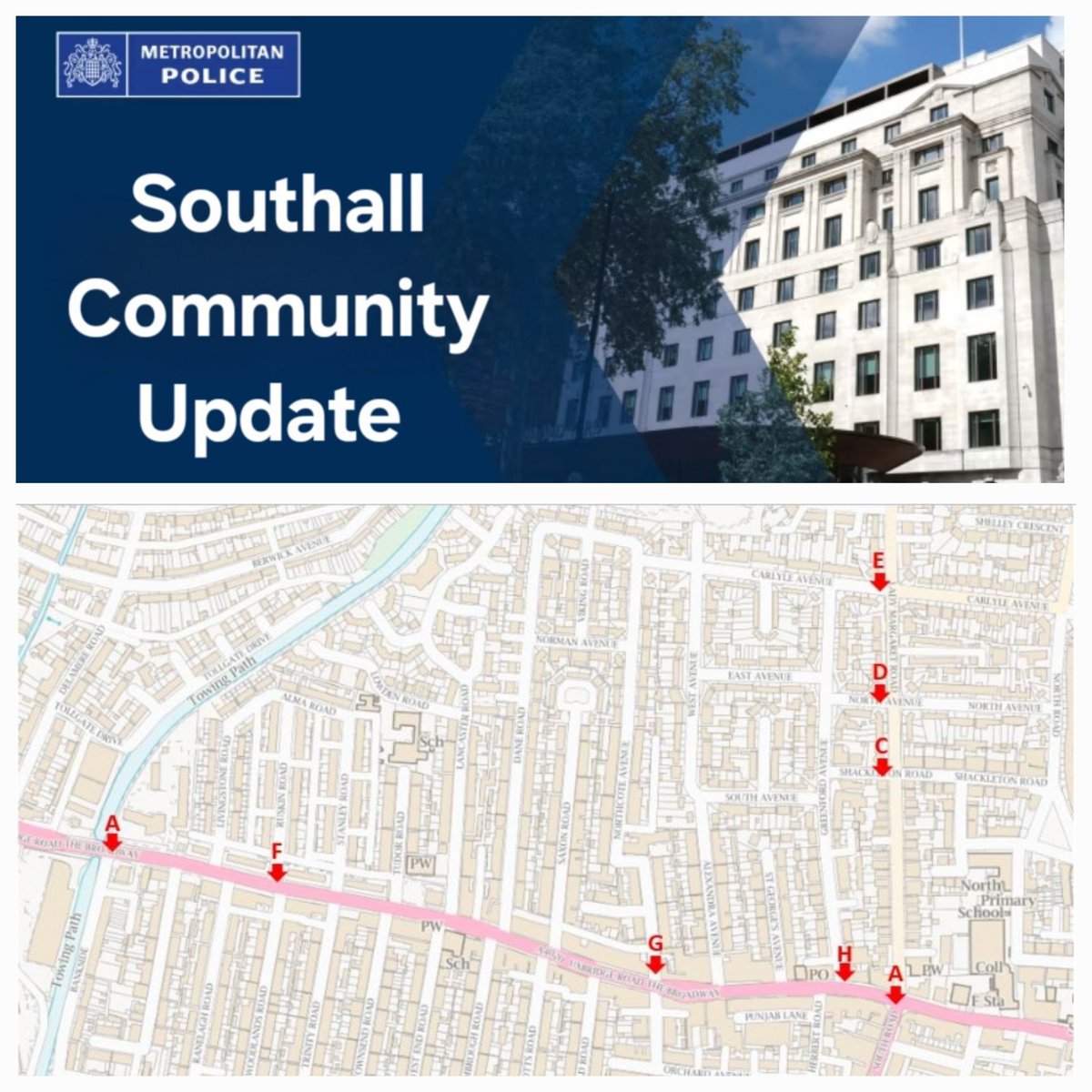 Independence Day celebrations 

▶️ Pakistan 14th 
▶️ Indian 15th 
▶️ Afghanistan 19th 

The Broadway will be closed off from traffic from 6 pm for the safety of people in attendance 

Please plan journeys ahead of time