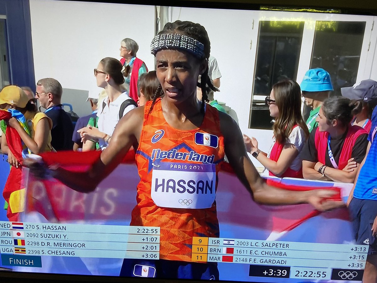 Tegen alle adviezen in; spotten met de fysieke wetten; 5K 🥉 10K 🥉marathon 🥇 en dat binnen 6 dagen; sportvrouw vh jaar #OlympicGames