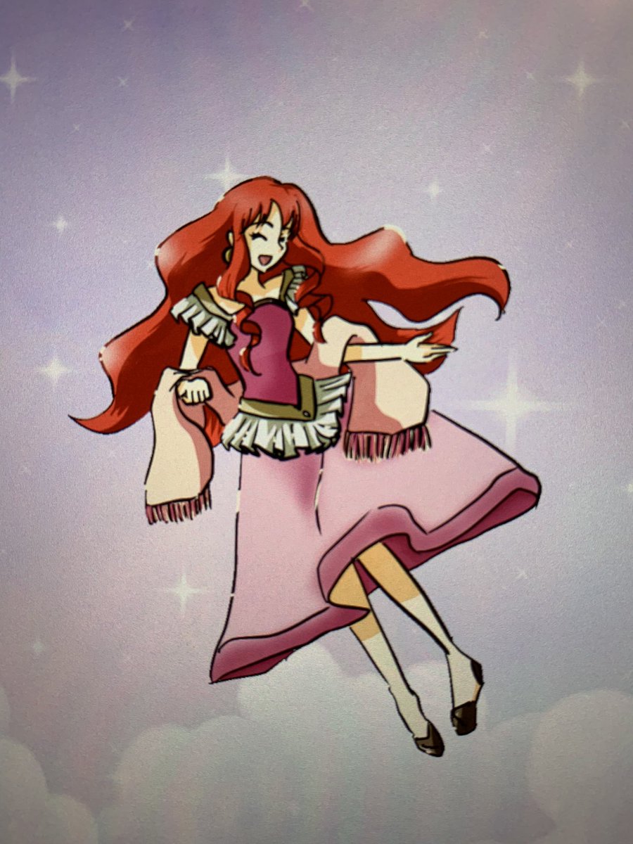 art_mingo's tweet photo. 赤髪のお嬢様
#イラスト　#illustration #女の子 https://t.co/vIEWKOfNVJ