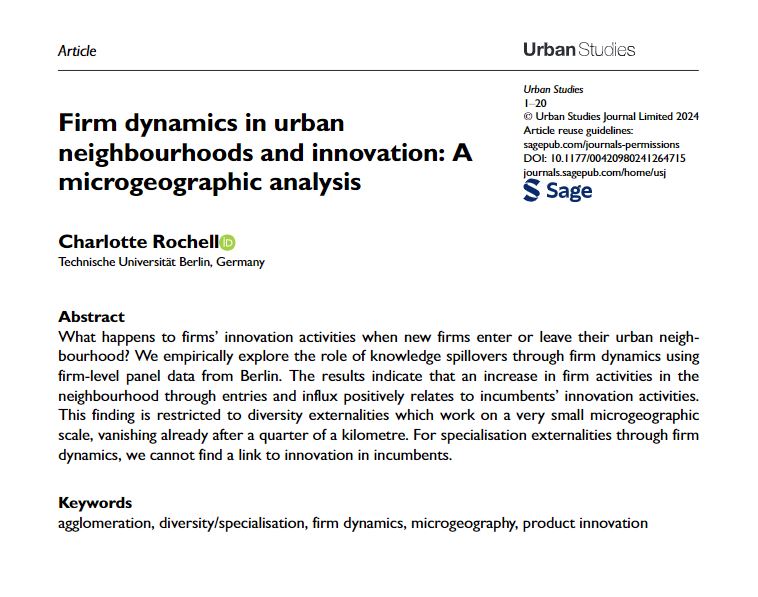 Urban Studies Journal tweet media