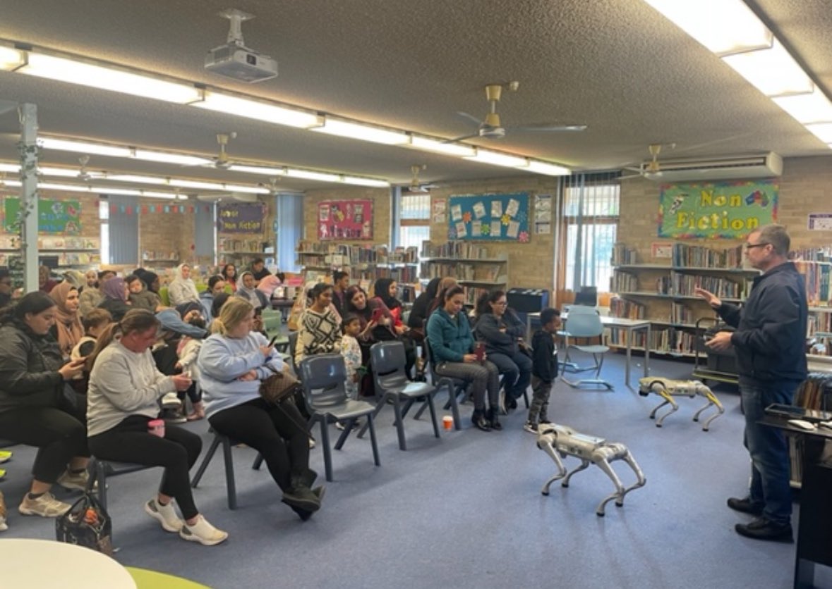 neuranextaiedu (@neuranextaiedu) on Twitter photo Education week <a href="/hilltoproadps/">Hilltop Road PS</a> saw a great parent turn out for my AI info session.
It was a privileged to deliver Robot Operator Competency Certifictes at the assembly to students from my AI focus group too
#auaustralia #aiineducation #robot #robotics #stem <a href="/aliceleung/">Alice Leung</a> <a href="/johnqgoh/">johnqgoh</a> Education week <a href="/hilltoproadps/">Hilltop Road PS</a> saw a great parent turn out for my AI info session.
It was a privileged to deliver Robot Operator Competency Certifictes at the assembly to students from my AI focus group too
#auaustralia #aiineducation #robot #robotics #stem <a href="/aliceleung/">Alice Leung</a> <a href="/johnqgoh/">johnqgoh</a>