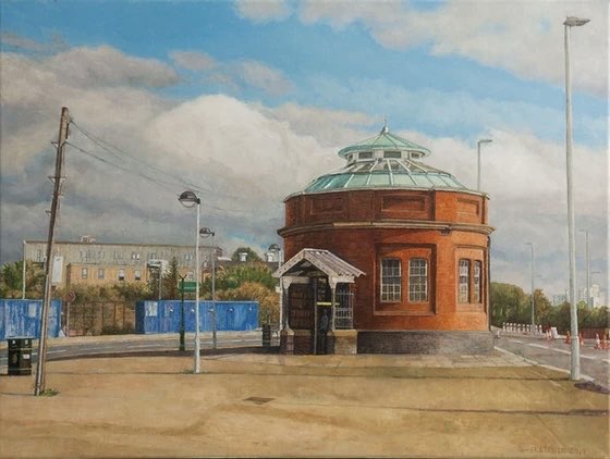 Doreen Fletcher (@dfletcherartist) on Twitter photo ‘Foot Tunnel, Silvertown’ 2017 once a peaceful backwater of East London about to become a major artery in 2025 when the road tunnel opens. What will this bring? <a href="/thegentleauthor/">Spitalfields Life</a> <a href="/PaintingsLondon/">Paintings of London</a> <a href="/GrimArtGroup/">Grim Art</a> <a href="/ahistoryinart/">Richard Morris</a> <a href="/BowArts/">Bow Arts</a> ‘Foot Tunnel, Silvertown’ 2017 once a peaceful backwater of East London about to become a major artery in 2025 when the road tunnel opens. What will this bring? <a href="/thegentleauthor/">Spitalfields Life</a> <a href="/PaintingsLondon/">Paintings of London</a> <a href="/GrimArtGroup/">Grim Art</a> <a href="/ahistoryinart/">Richard Morris</a> <a href="/BowArts/">Bow Arts</a>