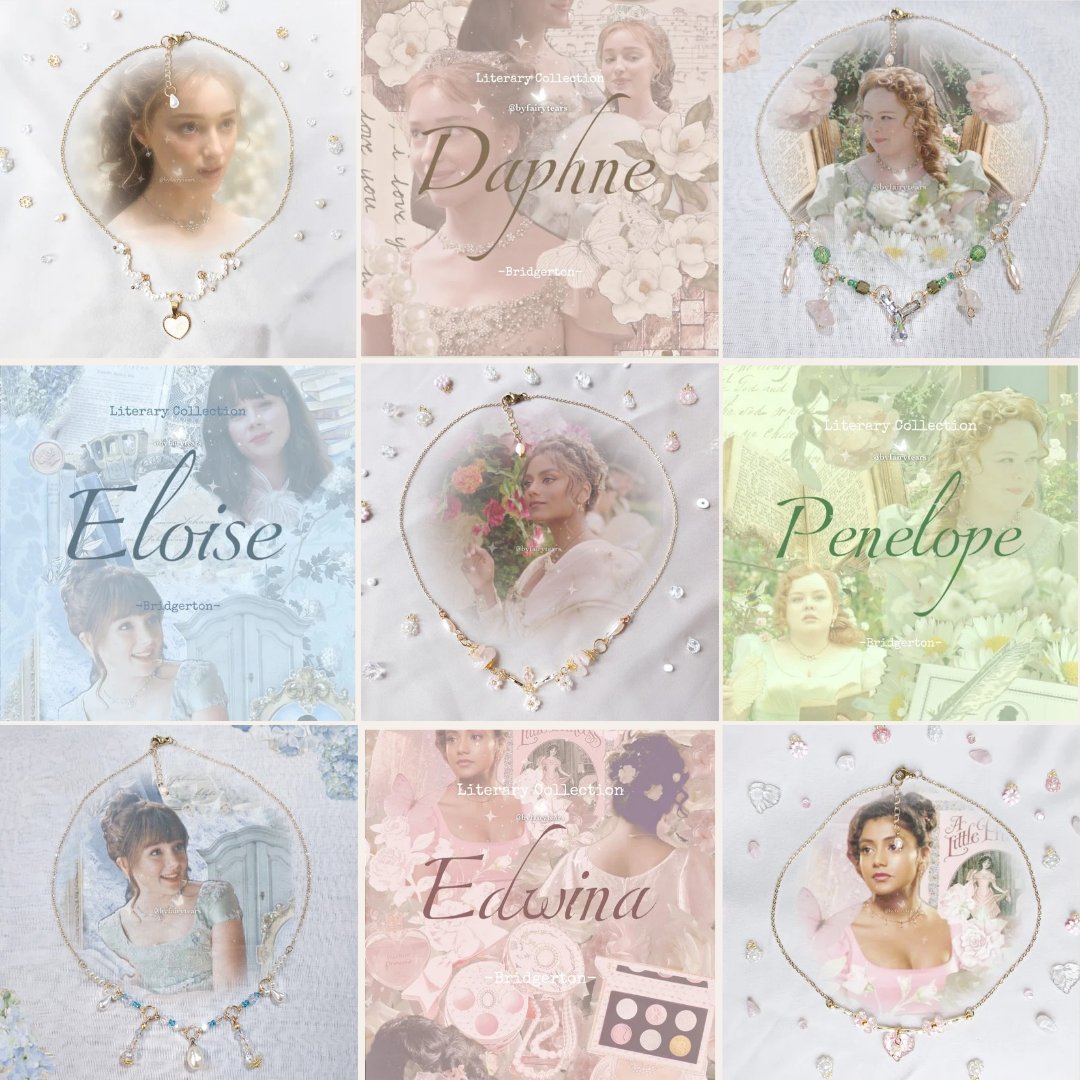 byfairytears's tweet photo. 𝐿𝑖𝑡𝑒𝑟𝑎𝑟𝑦 𝐶𝑜𝑙𝑙𝑒𝑐𝑡𝑖𝑜𝑛 release on August 15! Featuring my handmade necklaces inspired by 𝑩𝒓𝒊𝒅𝒈𝒆𝒓𝒕𝒐𝒏 ⚜️ https://t.co/uJFlIgHC3B