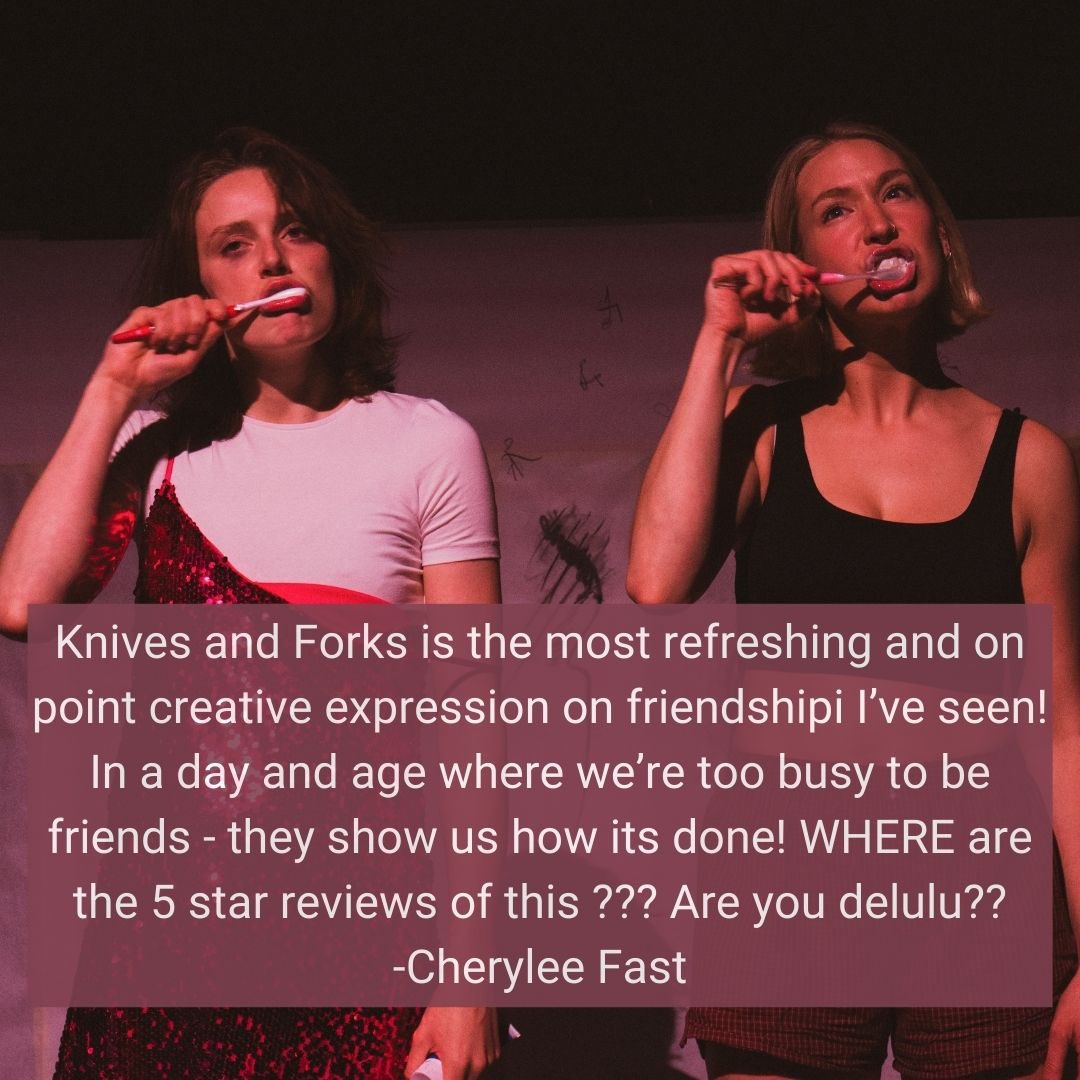 BandOfSisters (@bostheatre) on Twitter photo 📣 <a href="/edfringe/">Edinburgh Festival Fringe</a> we have swapped a show day, we will now have a show on Monday 12th August and no show on Tuesday 13th August!!!
Knives and Forks
📍<a href="/Gildedballoon/">Gilded Balloon</a>
⏱️3pm
📆 Until 26th August (not 13th, 19th)
#edfringe #femifringe #edfringe2024
tickets.edfringe.com/whats-on/knive… 📣 <a href="/edfringe/">Edinburgh Festival Fringe</a> we have swapped a show day, we will now have a show on Monday 12th August and no show on Tuesday 13th August!!!
Knives and Forks
📍<a href="/Gildedballoon/">Gilded Balloon</a>
⏱️3pm
📆 Until 26th August (not 13th, 19th)
#edfringe #femifringe #edfringe2024
tickets.edfringe.com/whats-on/knive…