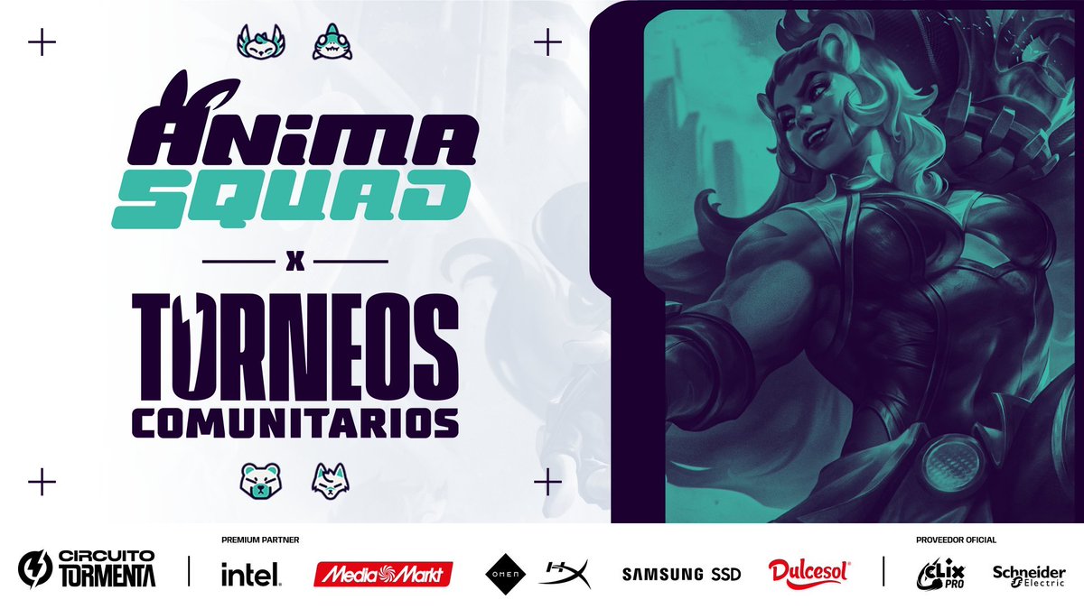 ⚠ ¡Últimas horas antes de la fase final del torneo de Enjambre <a href="/lol_es/">League of Legends ES</a>!

⏰16:45
🎙 <a href="/CBassiB/">Carla Bassi</a> &amp; <a href="/SandraLife9/">SandraLife</a> 
📺Twitch: /circuitotormenta