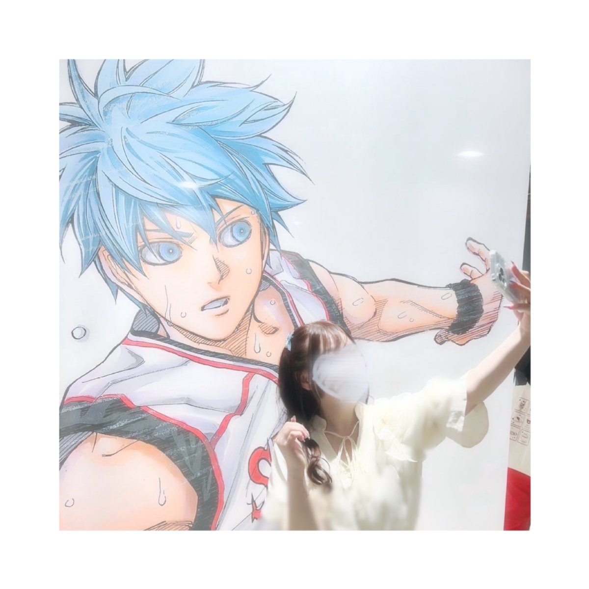 pyn__xxx's tweet photo. 友達と色んなオタク出来て最高な1日だった😿💕黒バス原画展黒バスの全てが詰まってて泣いた😿😿黒子テツヤ一生愛す૮ .  ̫ . ა♡ https://t.co/21YaUtO4Yr