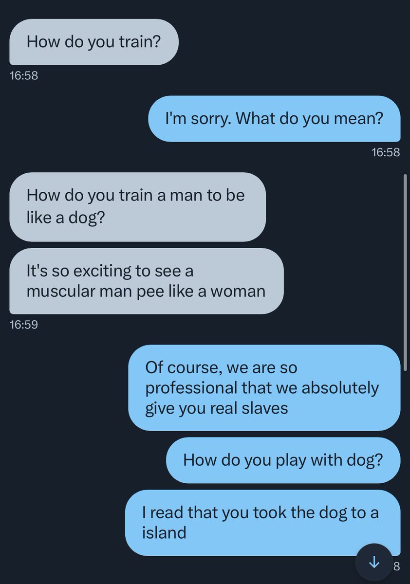 Real castrated dog tweet media