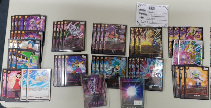 【#フュージョンワールド　大会情報】
本日のフュージョンワールドショップバトルは7名での開催‼️
優勝は「リーダー：フリーザ」を使用した「けんぼー」さん✨✨
コメント「変な所はカードが足りてません。」
🎉優勝おめでとうございます🎉

またのご参加お待ちしております🙌