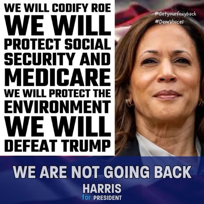 Claudette966's tweet photo. HAPPY SUNDAY GET TOGETHER 🗽💙🌊⚖🕺💃🚶♂️🚶♀️
#HarrisForPresident2024
#RegisterToVote
#WeAreNotGoingBack
#YesWeKam
#HarrisWalz2024
#TimWalzForVP
#StopProject2025
#RoeVember
#HumanRights
#BLM
#Climate
#Democracy
#BlackLivesMatter
#AllLivesMatter
LIKE👍
REPOST🔥
COMMENT🔊
VET&FOLLOW👣 https://t.co/iR5UbZGIJD