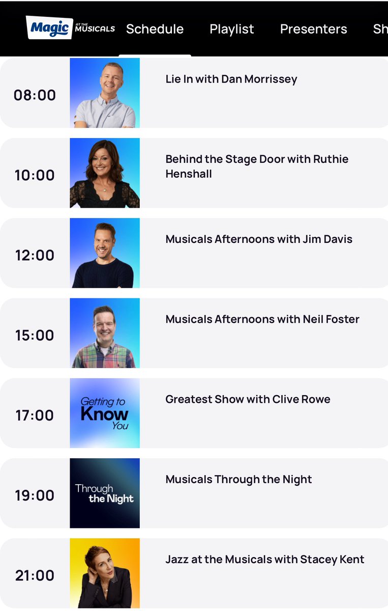 I’m with you again today @MagicAtMusicals with the stars of stage  and screen for your Sunday afternoon. Hope you can join me from 3pm.