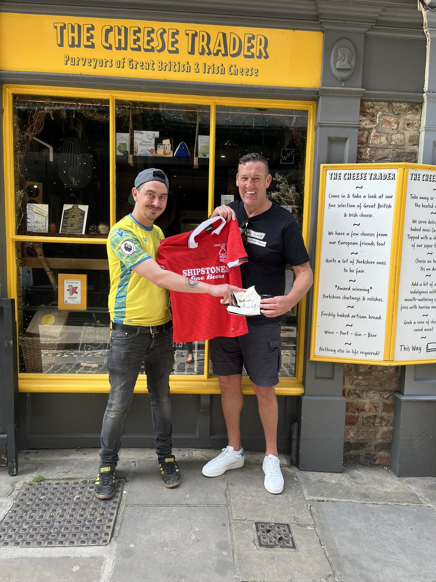 THE CHEESE TRADER, YORK tweet media