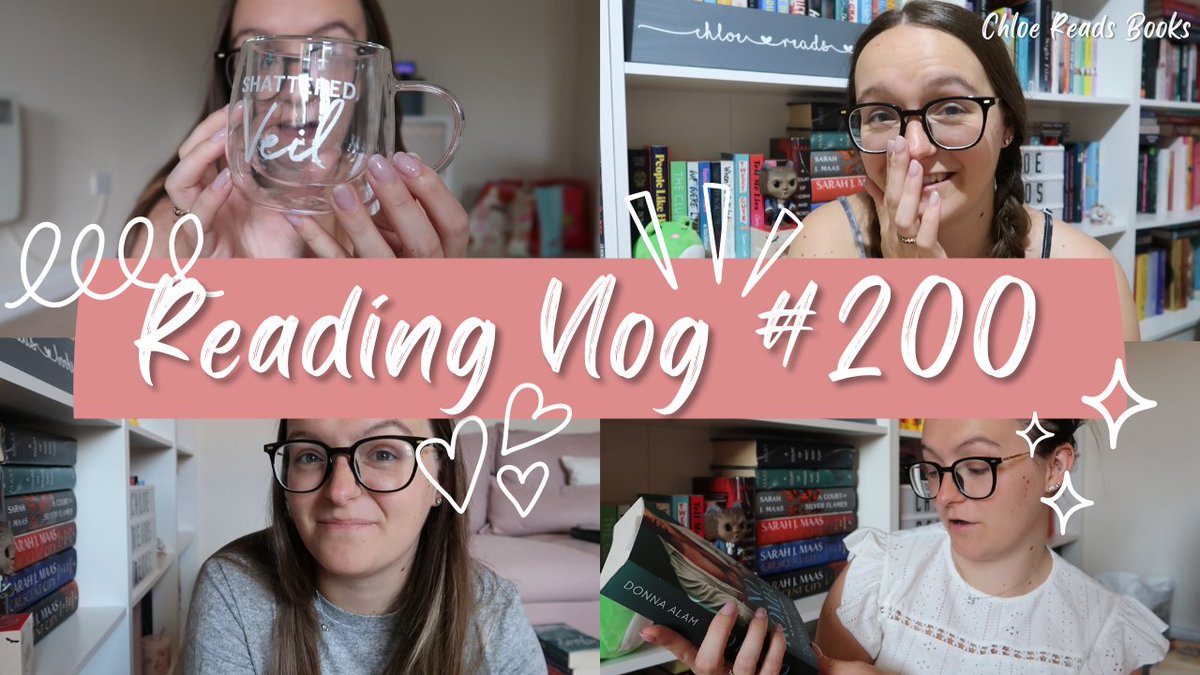 We have made it to 200 weeks of weekly reading vlogs! 💖💖
youtu.be/aDXAZfKMToQ