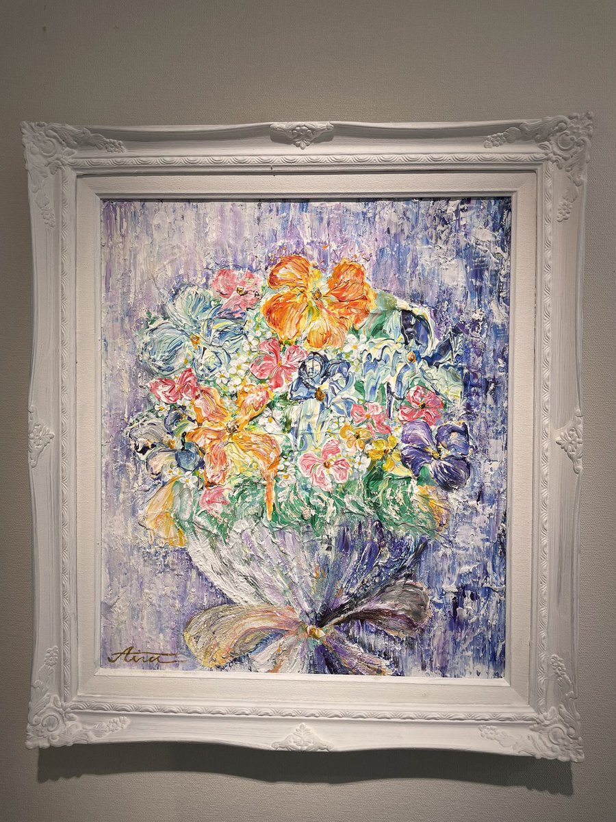 bayacie554's tweet image. にゃんさんの作品を見てきました✨
一枚目の絵に凄い引き込まれました
生命力・エネルギッシュさが感じられました、まるで化石のように

そして、
カリンさんの作品には必ず植物があり、
リコさんの作品には丸がある。

#SDSTYO #streetdreamsmag
#SDMfeatures #ART #抽象画
#aina0703