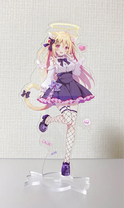アクスタはりこさんと同じサイズにしたのでぜひ並べて飾ってください 
