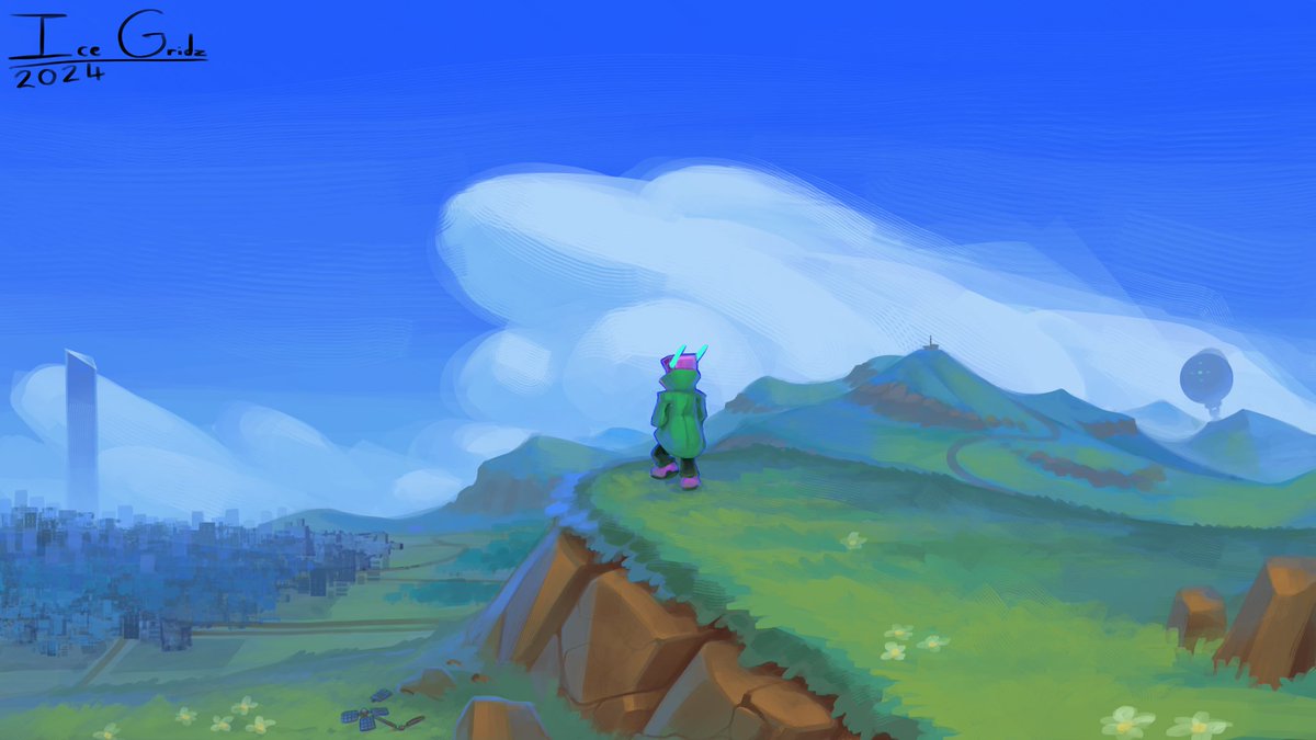 Needed some new high quality art for my pc bg thus this made