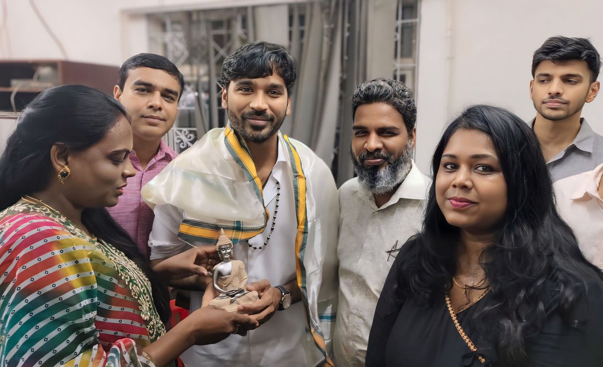 ShaliniNewtonS's tweet photo. #D50 success meet
#Raayan
🎬 Written & Directed by @dhanushkraja
🎵 Music by @arrahman
#D50BySunPictures
@sunpictures
@omdop @editor_prasanna @kalidas700 @sundeepkishan @PeterHeinOffl @jacki_art @kavya_sriram @kabilanchelliah @theSreyas @RIAZtheboss #D50FirstLook https://t.co/D82s8VKWy6