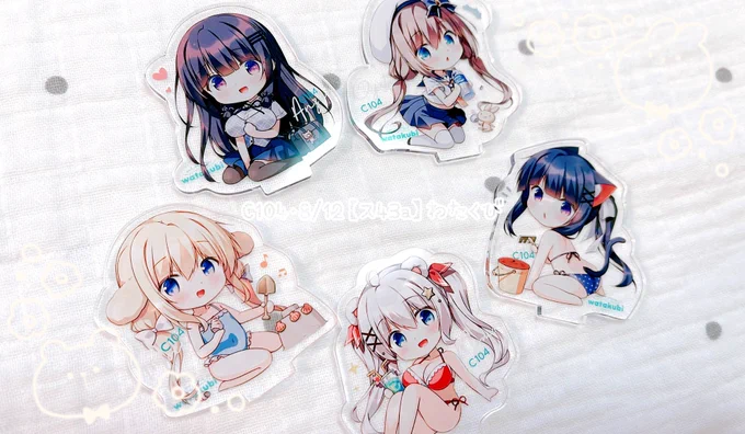 トレーディングアクスタもかわいくできました( ˊᵕˋ* ) 